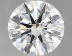 Diamante Naturale Taglio Brillante 1.08ct 3EX H VVS2 - IGI - 6.61x6.65x4.01mm