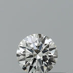 Diamante Naturale Taglio Brillante 0.18ct 3EX H VVS1 - IGI - 3.63x3.65x2.21mm