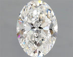 Diamante Naturale Taglio Ovale 1.01ct EX/VG F VS2 - GIA - 7.78x5.54x3.56mm