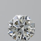 Diamante Naturale Taglio Ottagonale 0.53ct VG/EX J VVS1 - GIA - 4.94x4.89x3.14mm