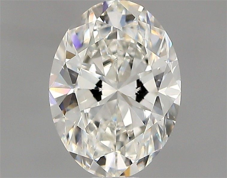 Diamante Naturale Taglio Ovale 0.9ct G/EX H VVS1 - GIA - 7.35x5.38x3.55mm