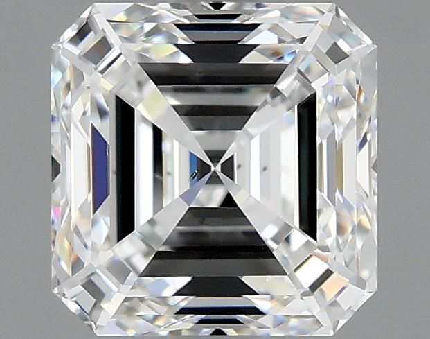 Diamante Naturale Taglio Asscher 1.51ct EX/EX E VS2 - GIA - 6.34x6.22x4.22mm