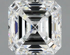 Diamante Naturale Taglio Asscher 1.51ct EX/EX E VS2 - GIA - 6.34x6.22x4.22mm
