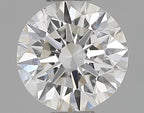 Diamante Taglio Brillante 0.45ct EX/VG/EX H VS1 - GIA - 4.91x4.85x3.03mm