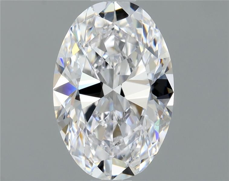 Diamante Naturale Taglio Ovale 0.71ct VG/EX D VS2 - GIA - 7.21x4.82x3.04mm