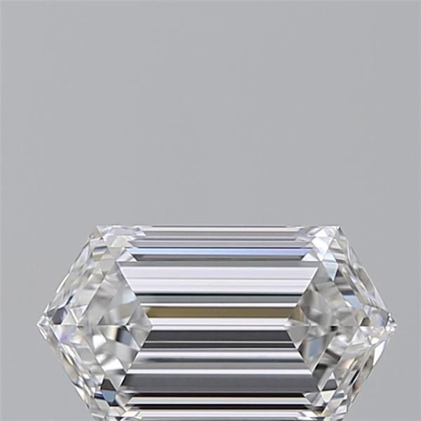 Diamante Naturale Taglio Esagonale 1.16ct EX/EX E VVS2 - GIA - 8.82x4.91x3.03mm