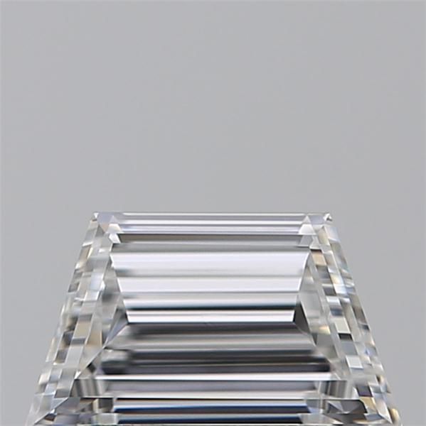 Diamante Naturale Taglio Trapezio 0.71ct VG/EX E VVS2 - GIA - 7.21x4.2x2.67mm