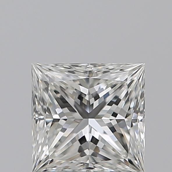 Diamante Naturale Taglio Princess 0.72ct VG/EX H IF - GIA - 5.07x5.02x3.51mm
