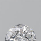 Diamante Naturale Taglio Mezzaluna 0.31ct EX/EX E VVS2 - GIA - 6.07x3.4x2.26mm
