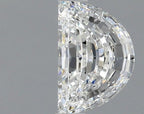 Diamante Naturale Taglio Mezzaluna 0.53ct VG/VG E VVS1 - GIA - 6.21x4.22x2.54mm