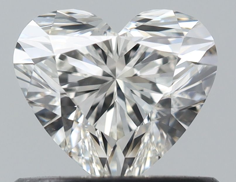Diamante Naturale Taglio Cuore 0.55ct EX/EX G VVS2 - IGI - 5.03x5.67x3.38mm