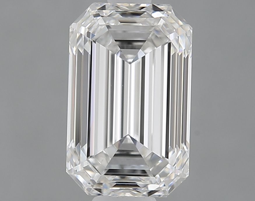 Diamante Naturale Taglio Smeraldo 1.31ct EX/EX G VVS2 - GIA - 7.74x4.91x3.36mm