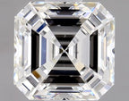 Diamante Naturale Taglio Asscher 1.06ct EX/EX F VS2 - GIA - 5.67x5.57x3.7mm