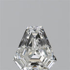 Diamante Naturale Taglio Scudo 0.41ct VG/VG F VVS2 - GIA - 4.9x4.76x2.56mm