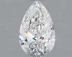 Diamante Naturale Taglio Goccia 0.6ct EX/EX D VS1 - GIA - 7.38x4.63x2.9mm