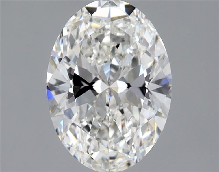 Diamante Naturale Taglio Ovale 1.31ct EX/EX H VVS1 - GIA - 8.85x6.34x3.76mm