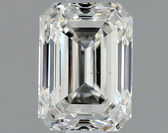 Diamante Naturale Taglio Smeraldo 0.7ct VG/EX H VS2 - GIA - 5.69x4.16x2.92mm