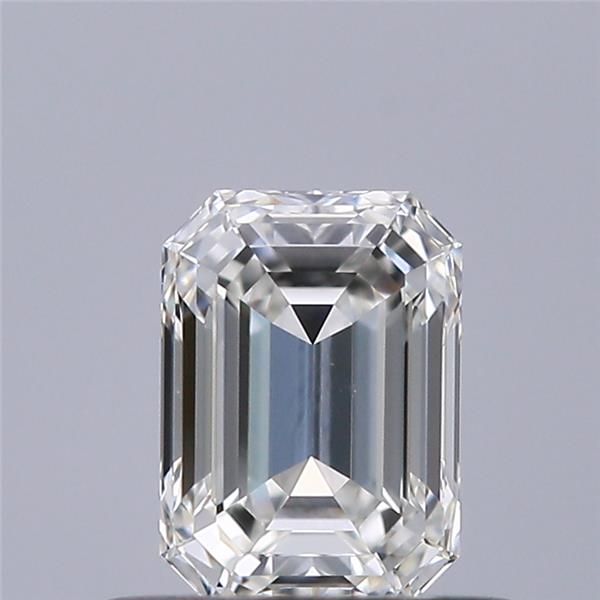 Diamante Naturale Taglio Smeraldo 0.51ct VG/VG H VS2 - GIA - 5.33x3.8x2.55mm