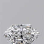 Diamante Naturale Taglio Esagonale 0.5ct VG/EX D VS1 - GIA - 7.75x4.11x2.51mm