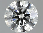 Diamante Naturale Taglio Brillante 0.65ct 3EX H VS1 - IGI - 5.61x5.63x3.36mm