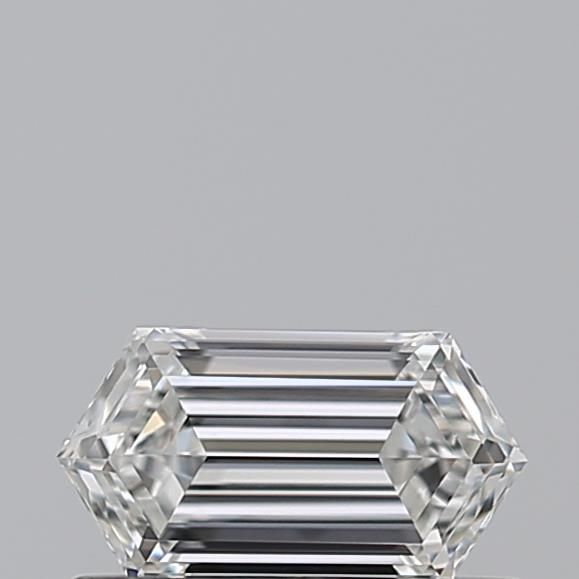 Diamante Naturale Taglio Esagonale 0.35ct EX/EX F VVS1 - GIA - 6.14x3.36x2.01mm