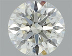 Diamante Naturale Taglio Brillante 0.5ct 3EX I VS2 - IGI - 5.03x5.05x3.18mm