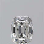 Diamante Naturale Taglio Old Miner 0.55ct EX/EX F VVS2 - GIA - 5.42x4.17x2.87mm