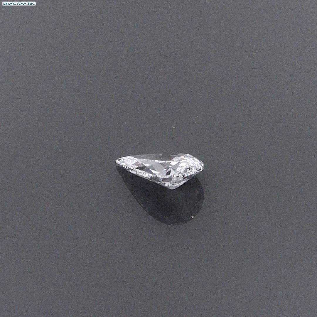 Diamante Naturale Taglio Goccia 0.33ct G/VG D VVS1 - GIA - 6.39x4.03x2.21mm
