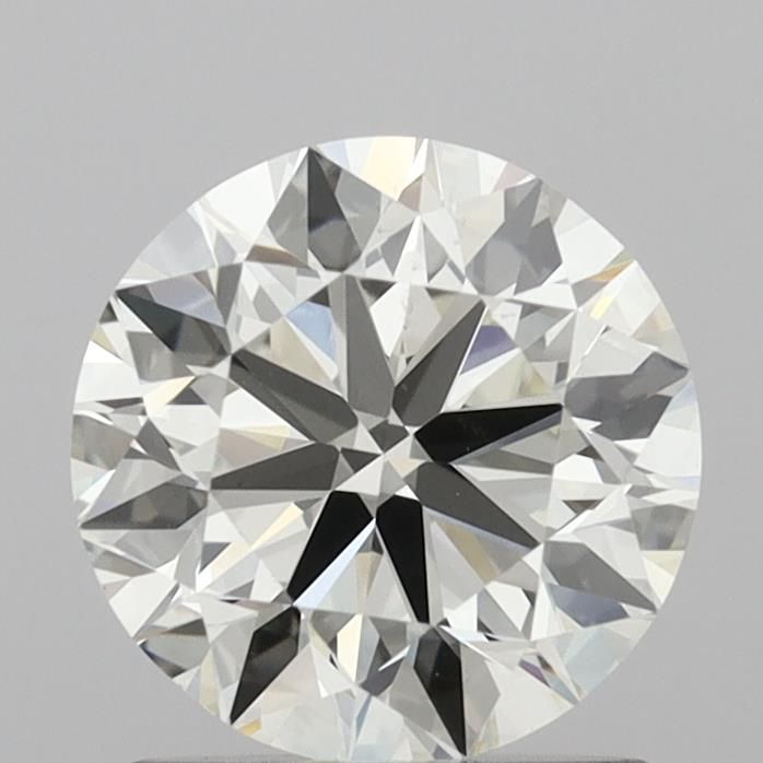 Diamante Naturale Taglio Brillante 1.43ct 3EX J VS2 - IGI - 7.06x7.14x4.44mm