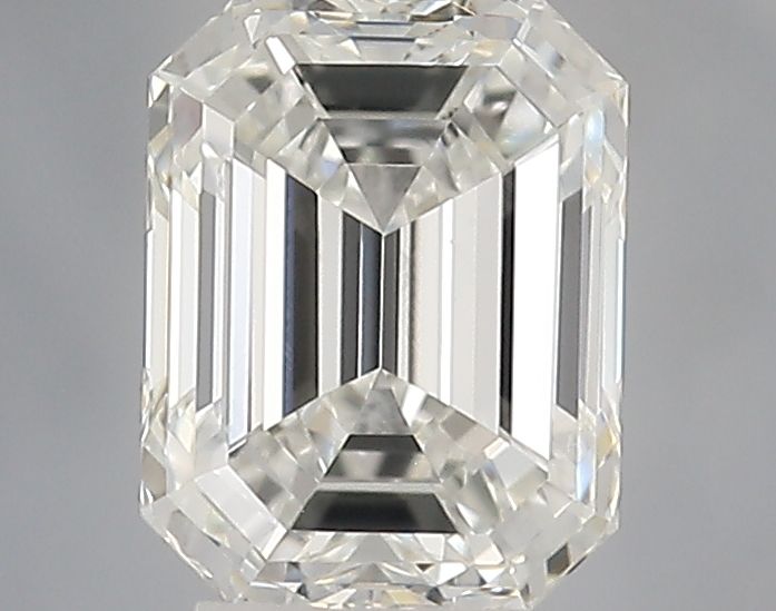 Diamante Naturale Taglio Smeraldo 0.5ct VG/EX E VVS2 - IGI - 5.11x3.96x2.61mm