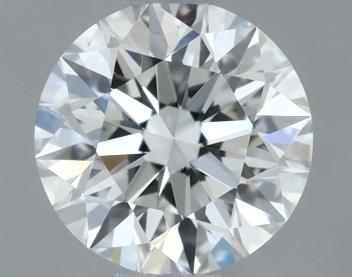 Diamante Naturale Taglio Brillante 0.5ct EX/EX/VG I VS1 - GIA - 5.07x5.03x3.18mm