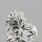 Diamante Naturale Taglio Cuore 0.73ct VG/VG H VVS1 - GIA - 5.36x6.24x3.74mm