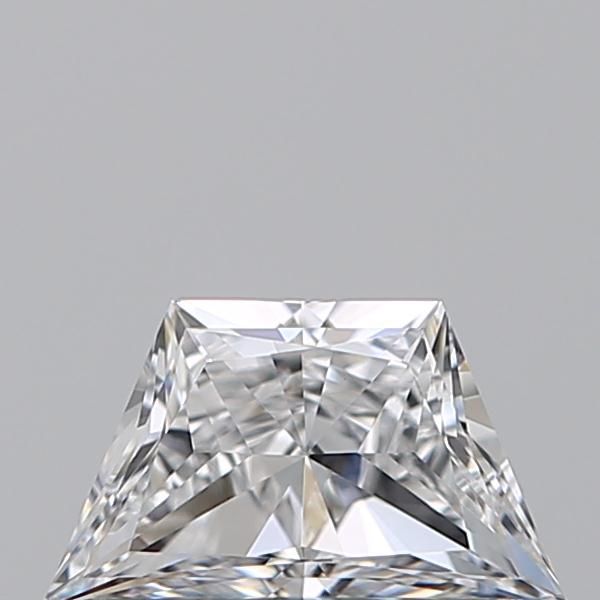 Diamante Naturale Taglio Trapezio 0.46ct EX/VG D VS1 - GIA - 6.7x3.88x2.51mm