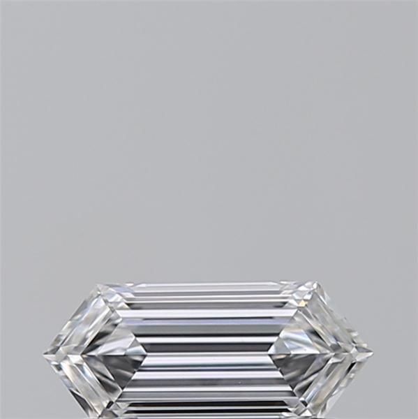 Diamante Naturale Taglio Esagonale 0.34ct VG/EX D VS1 - GIA - 7.11x3.07x1.81mm