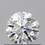 Diamante Naturale Taglio Brillante 0.5ct EX/VG/EX E VS1 - GIA - 5.09x5.05x3.17mm
