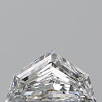 Diamante Naturale Taglio Scudo 0.31ct EX/EX F VVS1 - GIA - 6.05x3.53x2.27mm