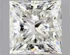 Diamante Naturale Taglio Princess 1.7ct VG/EX I VVS2 - GIA - 6.38x6.25x4.75mm