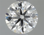 Diamante Naturale Taglio Brillante 0.54ct 3EX D VVS2 - IGI - 5.16x5.19x3.27mm