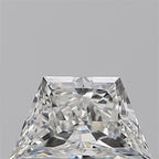 Diamante Naturale Taglio Trapezio 0.4ct VG/EX G VVS1 - GIA - 6.44x3.76x2.45mm