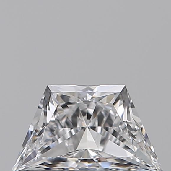 Diamante Naturale Taglio Trapezio 0.37ct VG/EX D VVS2 - GIA - 6.33x3.66x2.44mm