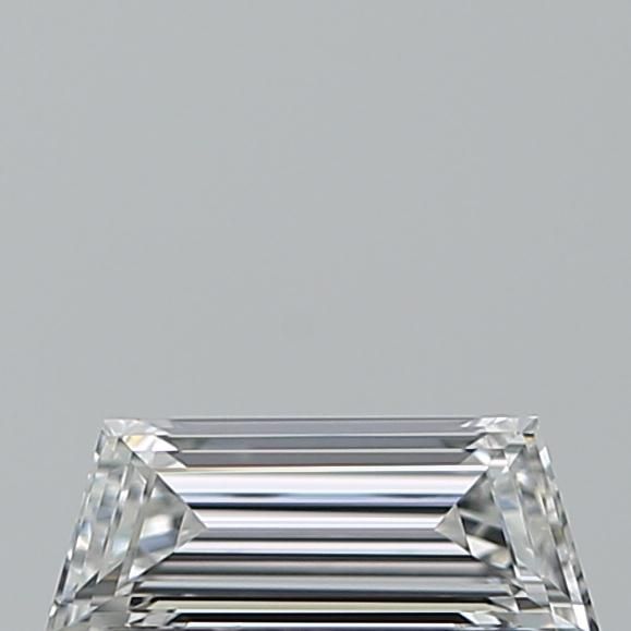 Diamante Naturale Taglio Trapezio 0.34ct EX/EX D IF - GIA - 7.01x2.78x1.84mm