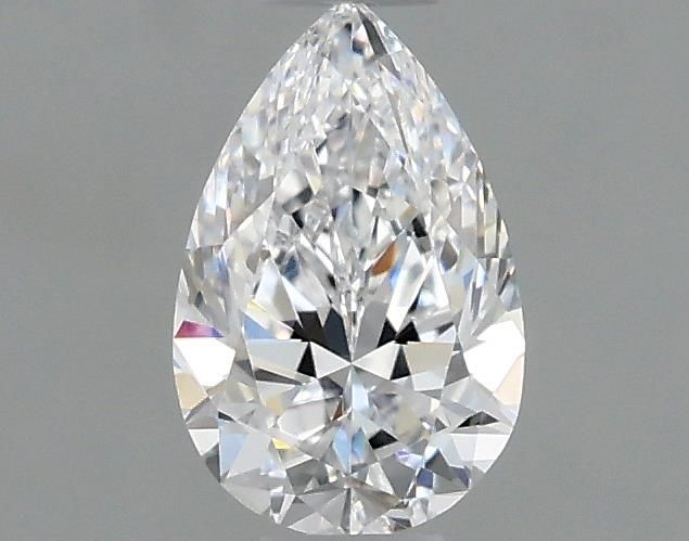 Diamante Naturale Taglio Goccia 0.5ct VG/VG D IF - GIA - 6.77x4.37x2.79mm