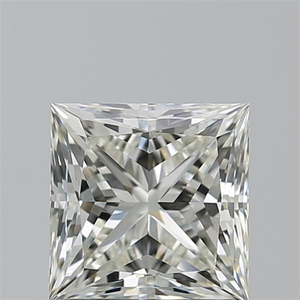 Diamante Naturale Taglio Princess 1.55ct VG/EX J IF - GIA - 6.29x6.28x4.51mm