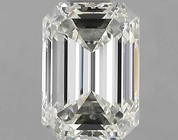 Diamante Naturale Taglio Smeraldo 0.9ct EX/EX J VVS1 - IGI - 6.36x4.49x3.15mm