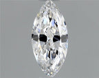 Diamante Naturale Taglio Marquise 0.35ct VG/VG D IF - GIA - 8.03x3.66x2.12mm