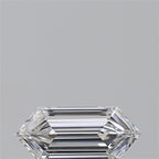 Diamante Naturale Taglio Esagonale 0.37ct VG/EX D VVS2 - GIA - 7.47x3.21x1.89mm