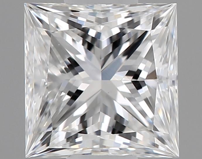 Diamante Naturale Taglio Princess 0.5ct G/G F VVS2 - GIA - 4.39x4.35x3.16mm
