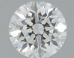 Diamante Naturale Taglio Brillante 0.4ct VG/EX/EX E VVS2 - IGI - 4.59x4.63x3.0mm