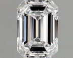Diamante Naturale Taglio Smeraldo 0.8ct VG/EX D VS2 - GIA - 6.36x4.54x2.92mm