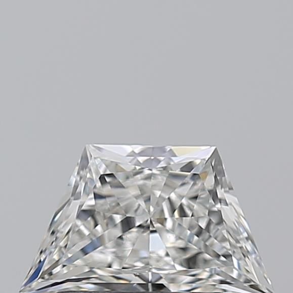 Diamante Naturale Taglio Trapezio 0.71ct VG/EX G VVS2 - GIA - 7.82x4.56x2.98mm